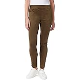 Gloria Vanderbilt Womens Avery Slim Pull on Pant Petite