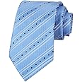 Kihatwin Men's Gingham Check Stripe Ties Pattern Business Formal Designer Neckties 3.15"
