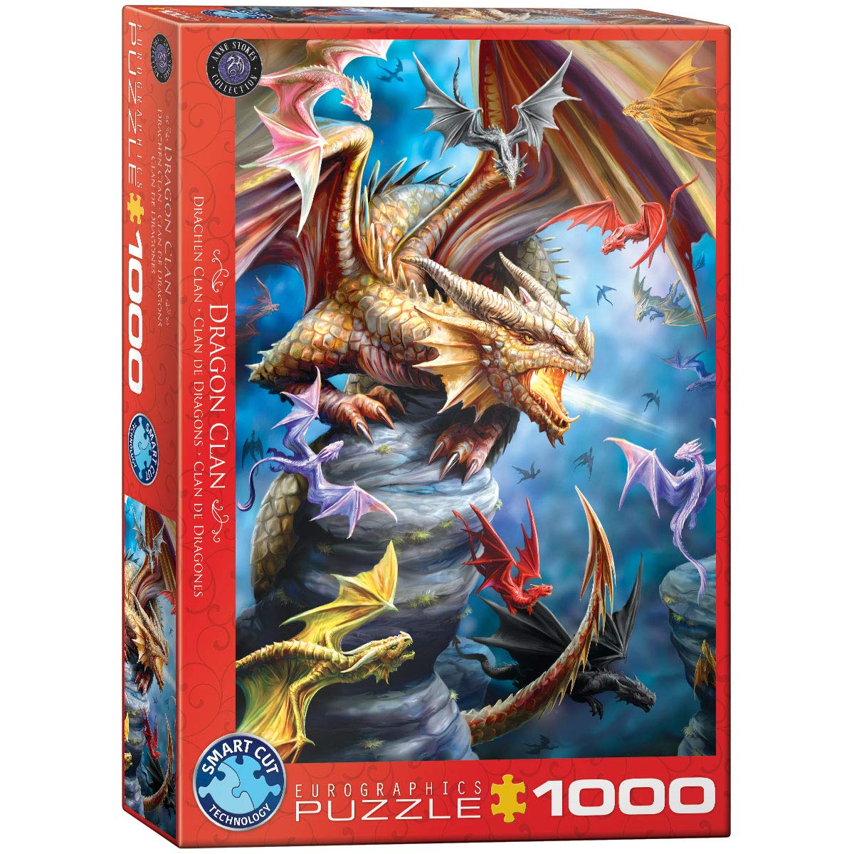 EuroGraphics 6000-5475 Anne Stokes Jigsaw Puzzle, Various