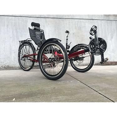 3 wheel recumbent bicycles for sale 20in 6 Speed Pedal Tricycle Bike Bicycle St. Croix EYC70MHM Eyecon sized trike allows you Spinning Rods Model:BXS71MF backpacks-belt-bags