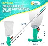LATERN Pool Vacuum Cleaner Portable Maintenance Kit with Pole and Mesh Bag view 4