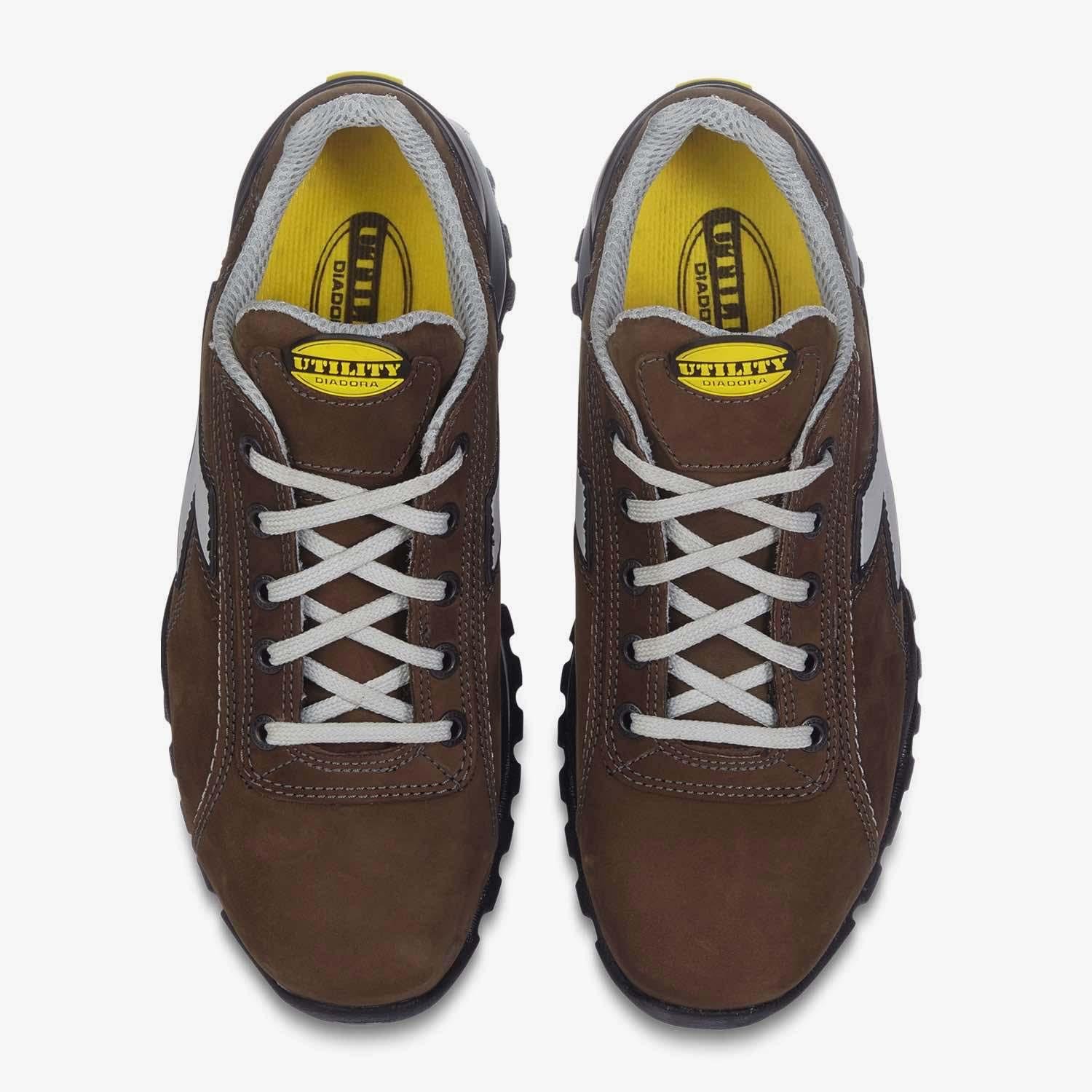 diadora glove s1p uomo marrone