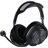 Turtle Beach Stealth Pro II Premium Wireless Gaming Headset for Xbox Series X|S, PS5, PS4, PC - Hi-Res Audio, Dolby Atmos, Active Noise Cancellation, Simultaneous Bluetooth, 24-bit Audio - Black