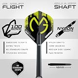 Winmau Professional MvG 18g Soft Tip 50-Piece Darts Set with Flights & Stems view 4