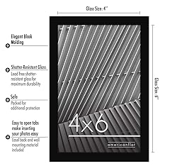 Americanflat 4x6 Picture Frame with