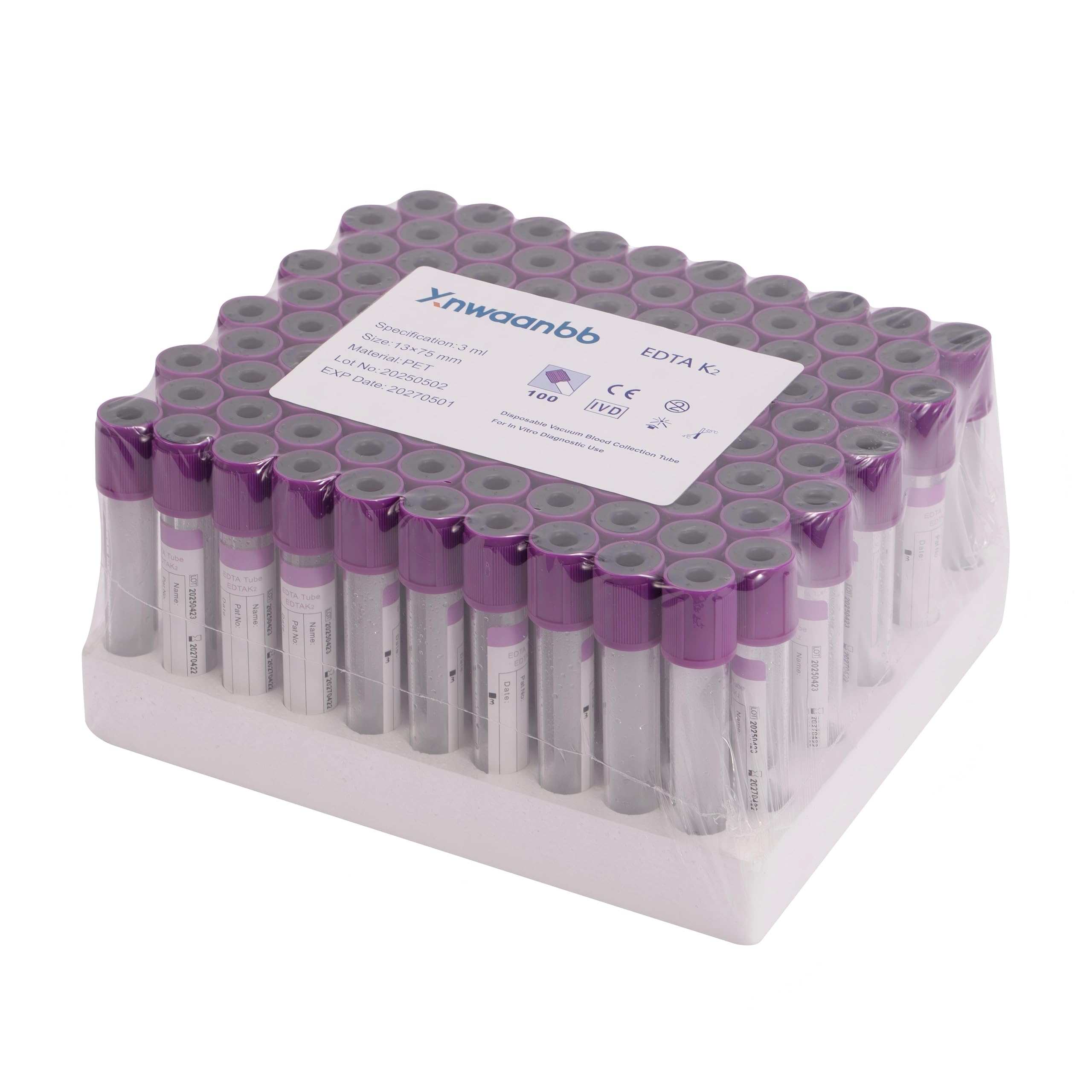Vacutainer Blood Collection Tubes Laboratory Vacuum