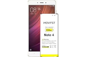 MOVFST Replacement for Samsung Galaxy Note 4 Battery,5150mAh Fit for Model N910, N910U 4G LTE, N910V(Verizon), N910T(T-Mobile
