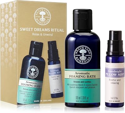 Neal's Yard Remedies Sweet Dreams Gift Set Pillow Mist & Foaming Bath Wash