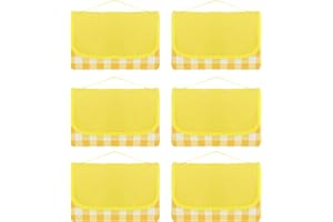 SHELLWEI 6 Packs Outdoor Picnic Blanket Foldable Portable Picnic Mat Waterproof Sandproof Beach Blanket Lightweight Picnic Mat Tote for Hiking Travel Park Grass Indoors Family Camping (Fresh Style)