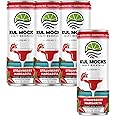 KUL MOCKS Mocktails Non-Alcoholic Drinks | Strawberry Margarita | Alcohol Free Alternative | Zero Proof Drink | Mocktail Mixers | Low Calorie, Low Sugar | (4 Pack)