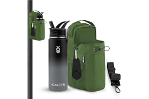 ZALEEN 3-in-1 Magnetic Gym Bag with 22oz Water Bottle & Towel Holder set – Waterproof Sports Bag with Strong Magnet, Lockable Zip & Detachable Strap – Gym Accessories for Men & Women (Green)