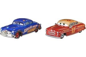 Disney Pixar Cars Hudson Hornet and Heyday Leroy