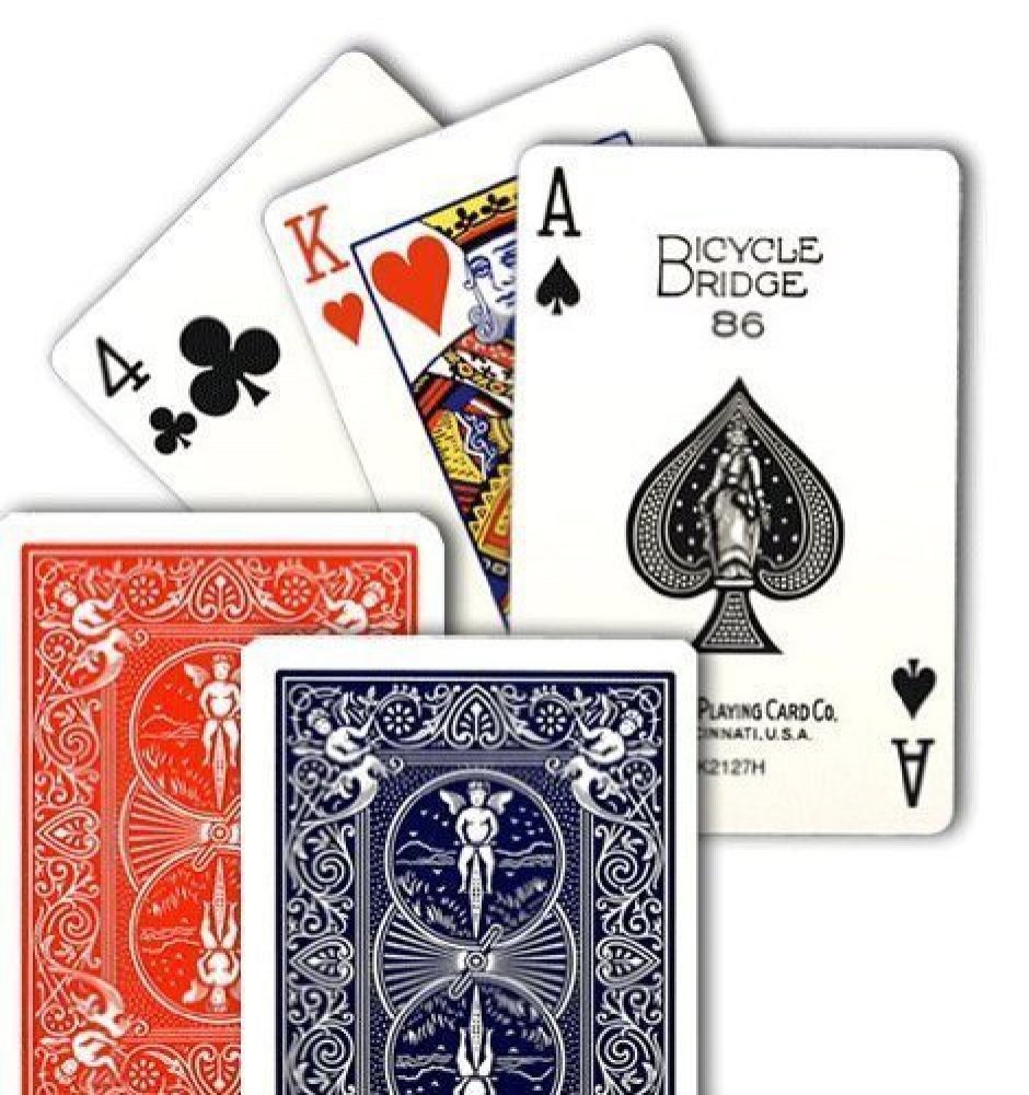 1 Red Deck and 1 Blue Deck The United States Playing Card Company SG