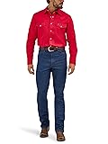 Cowboy Cut Western Long Sleeve Snap Work Shirt Firm