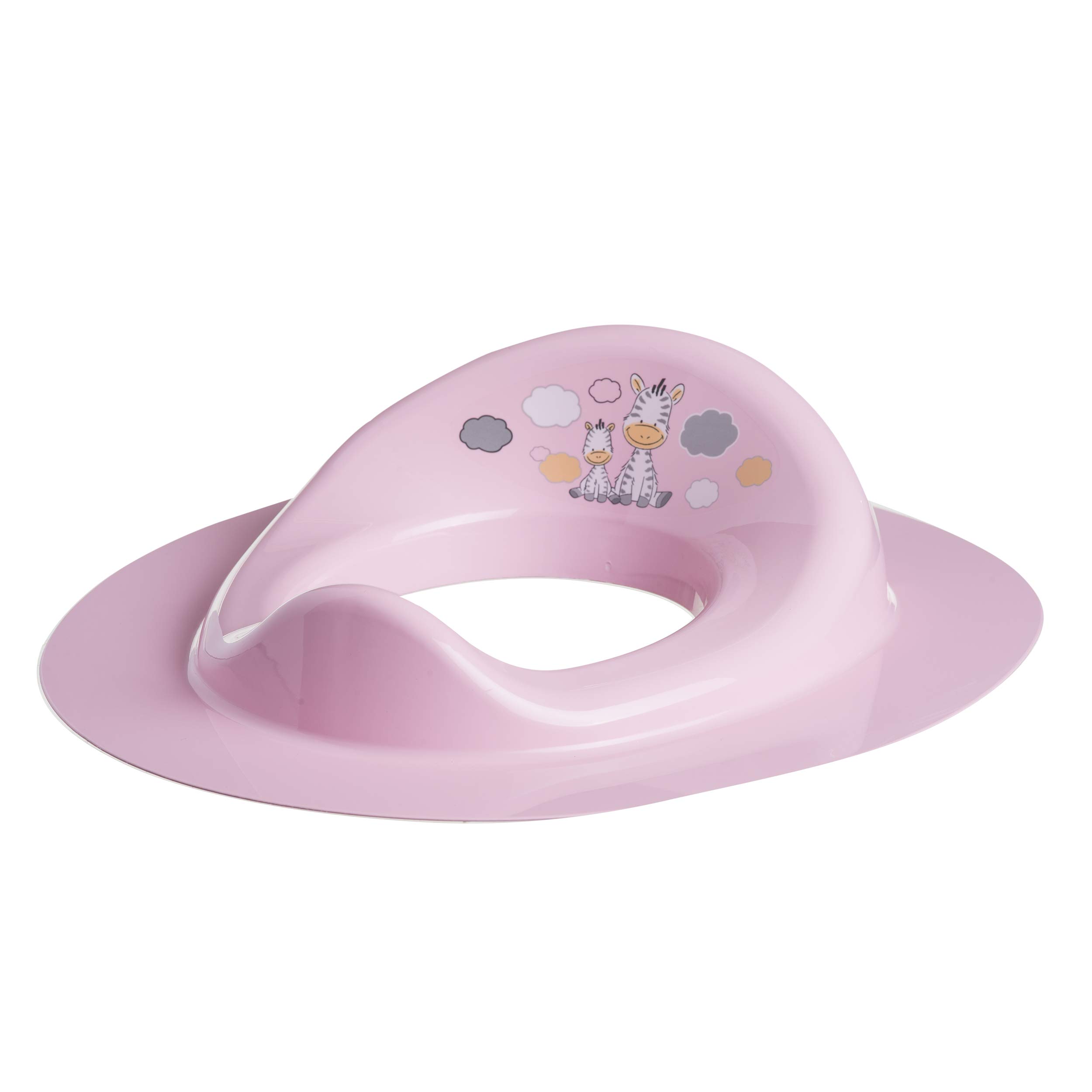 Baby Kids Toddler Plastic Potty Ring Toilet Seat Chair Trainer Training Portable Insert Seat Boys and Girls 12m+ Pink