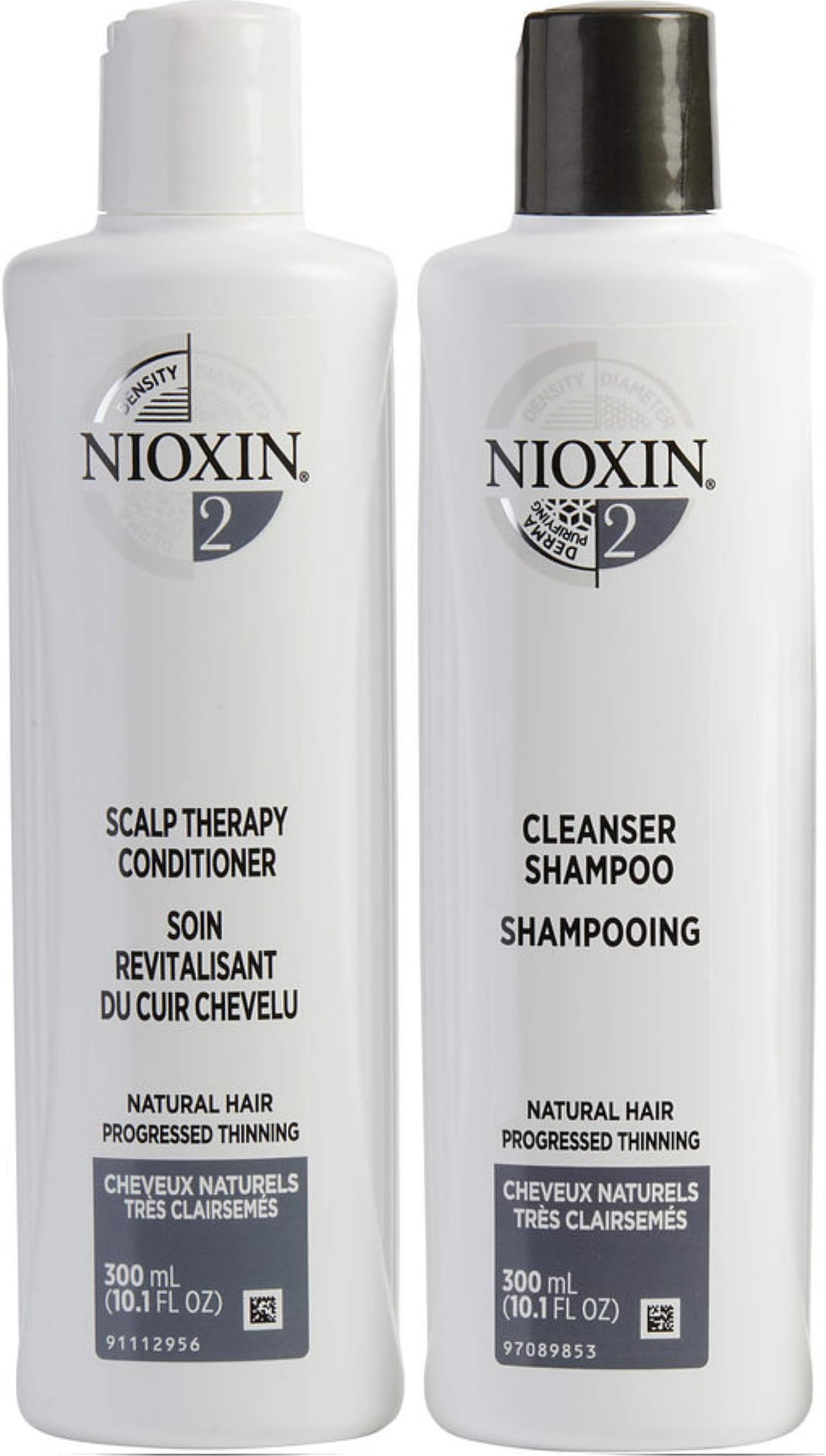 System 2 (Cleanser Shampoo & Hair Scalp Therapy Conditioner Duo) 10 oz. each