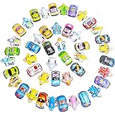 HSMQ 46 Pcs Mini Pull Back Planes and Pull Back Cars for Boys and Girls, Pull Back Racing Vehicles Set for Kids, Bulk Toys Treasure Box Toys for Classroom Prizes, Party Favors, Pinata Fillers