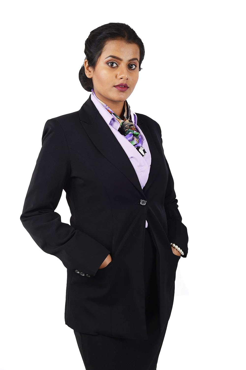 ladies blazer black lachka