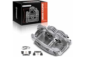 A-Premium Disc Brake Caliper Assembly with Bracket Compatible with Cadillac, Chevy & GMC Models - Escalade, Avalanche, Silverado 1500, Suburban, Tahoe, Sierra, Yukon, Yukon XL 1500 - Rear Passenger