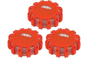 Performance Tool W2343 LED Road Flares, 3 Pack