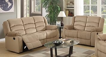 Amazon Com Blackjack Furniture Complete Microfiber Reclining Sofa
