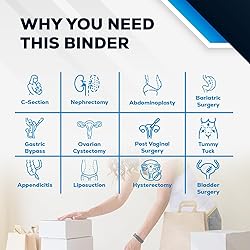 NYOrtho Abdominal Binder 9" 3-Panel - Post-Surgery
