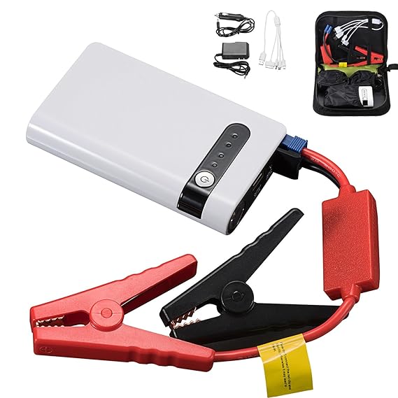 15V Jump Starter 12000mAh Multifunction Car Power Bank Dual USB