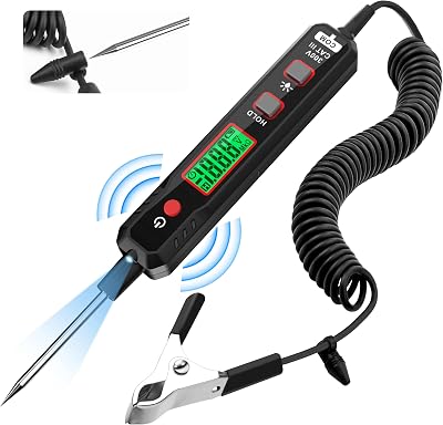 KAIWEETS Smart Circuit Tester 0.8-100V DC Backlit LED Display