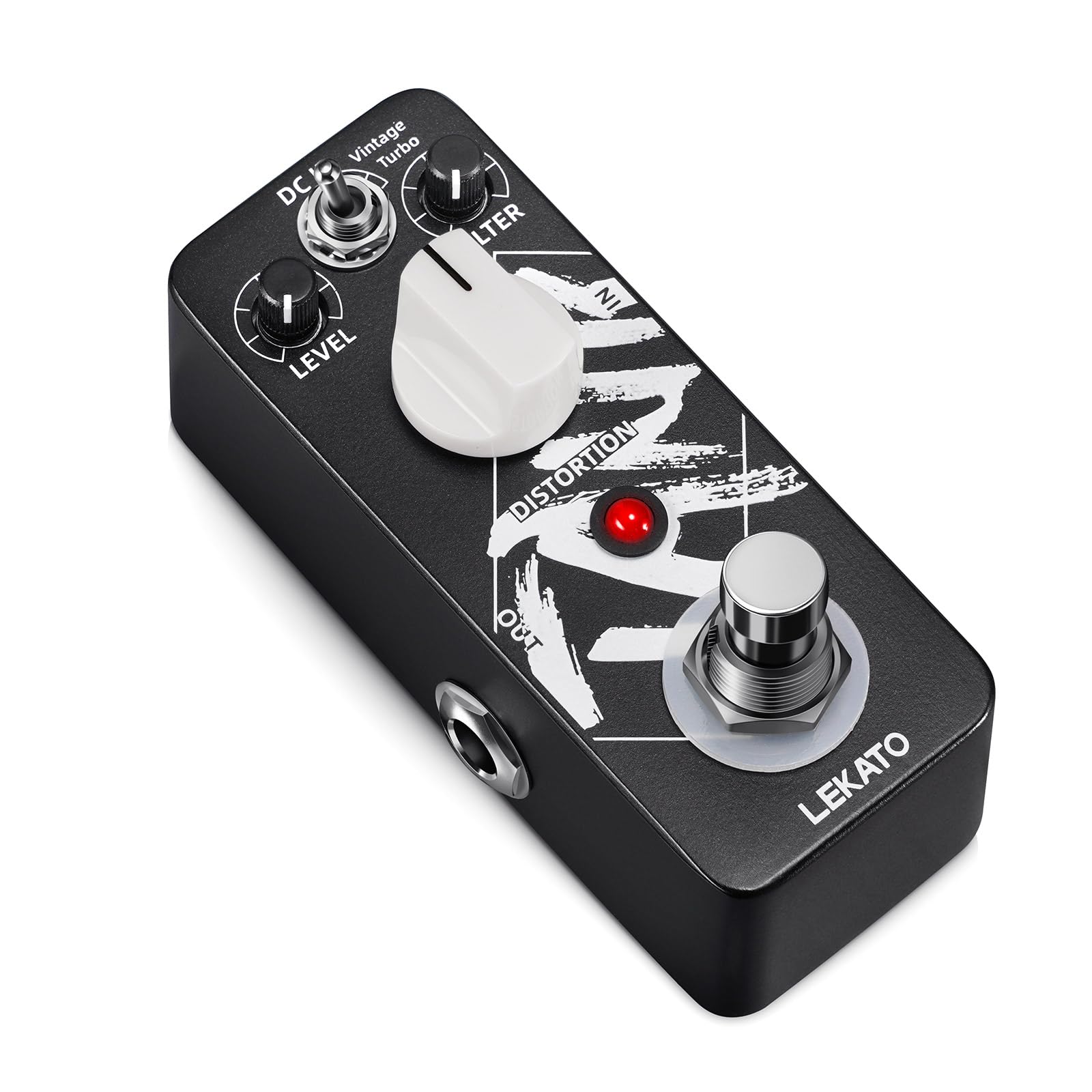LEKATO Distortion Guitar Pedal, Analog Distortion