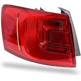 Tail Light Compatible With 2011-2018 Volkswagen Jetta Outer Driver Side | Halogen type,w/o Rear Fog Lamp,5C6945095D,Left side taillight,Rear light