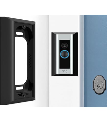 Ring Video Doorbell Wired Mounting Bracket & Wedge Kit - Adjustable Angle Spacer (0.5"-3.5") 9 thumbnail image