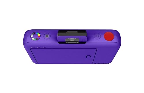 Zink Polaroid Snap Instant Digital Camera (Purple) with ZINK Zero
