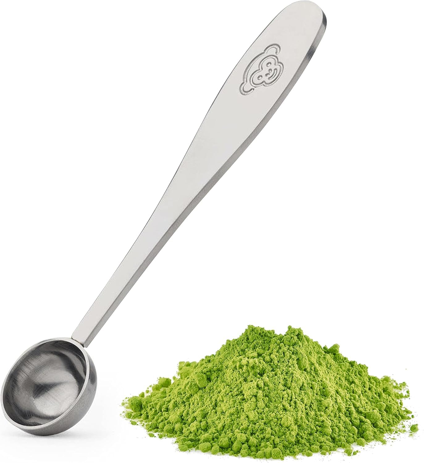 PureChimp Matcha Measuring Spoon. Stainless Steel Matcha Scoop for Precise 1g Measurements. Ideal Accessory for Tea Enthusiasts and Beginners. Durable, Rust-Resistant Tea Caddy Spoon