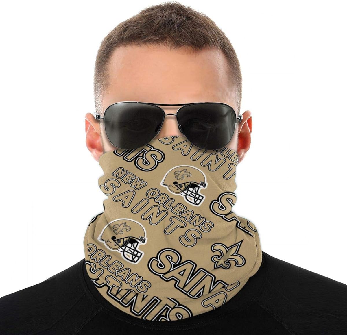 hlhhing 3D Digital Print Football Bandanas American Football Face Mask Sports Polyster Face Shield
