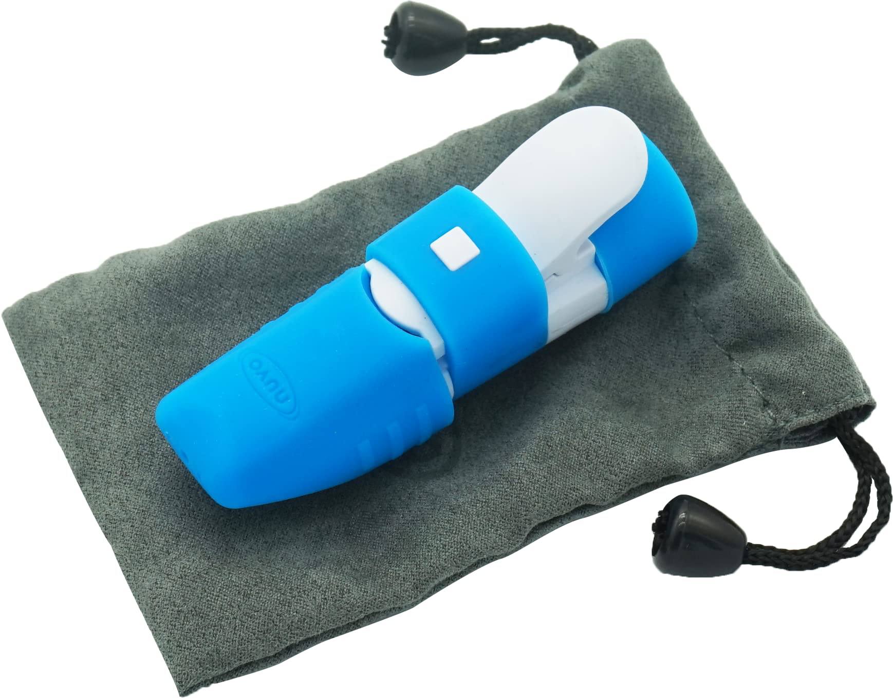 Nuvo jSax complete mouthpiece assembly in blue