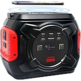 292Wh Portable Power Station, 80000mAh Camping Solar Generator Lithium Battery Power Supply 110V/300W Pure Sine Wave AC Outle