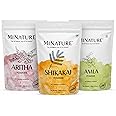 Mi Nature Combo Of Amla, Aritha & Shikakai Powder(Pack Of 3) | Hair Care Trio 300g |Traditional Formula for Hair Cleansing & 