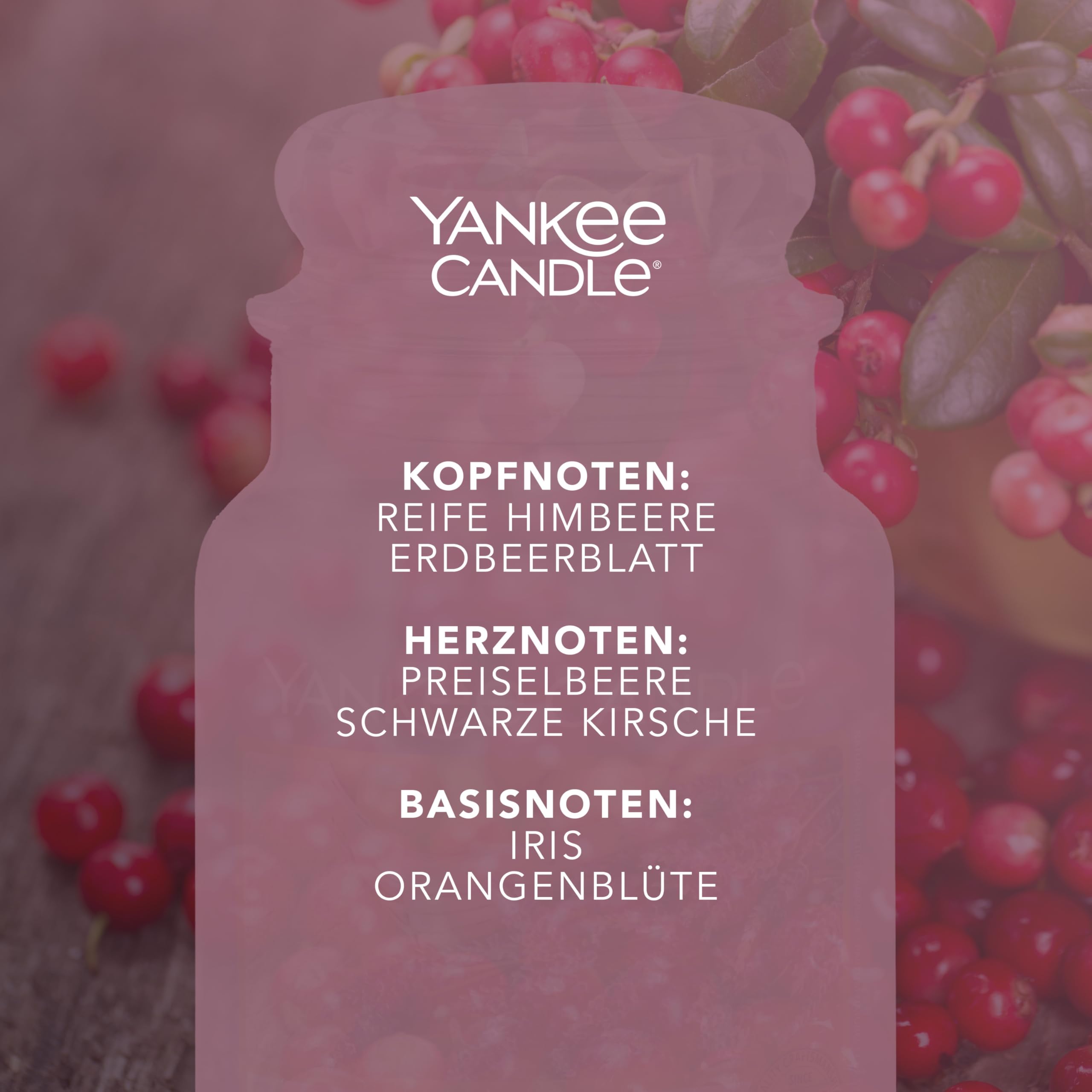 Yankee Candle Duftkerze im Glas (groß) | Cranberry Chutney | Kerze mit langer Brenndauer bis zu 150 Stunden | Perfekte Weihnachtsgeschenke für Frauen 4