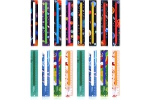 ZECKZOIN Guided Reading Strips, Highlight Strips Colored Reading Overlay Reading Tracking Rulers for Helping Dyslexics Children Teacher Education Classroom Supplies(16 Pcs)……