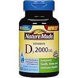 Nature Made Vitamin D3 2000iu 320 Ct. Soft Gels (Packaging May Vary)