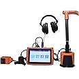 PQWT-L4000 Water Leakage Detection for Indoor and Outdoor Pipe Leak Locator Tester, 5 Meters (Middle+Triangle)
