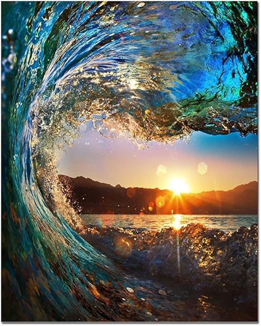 Sonnenuntergang Am Meer Malen Acryl Anleitung