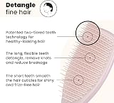 Tangle Teezer Fine and Fragile Detangler Pink Dust Two-Tier Teeth view 2