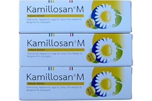 (Pack of 3) Kamillosan M with Chamomile and Essential Oils Spray 15ml