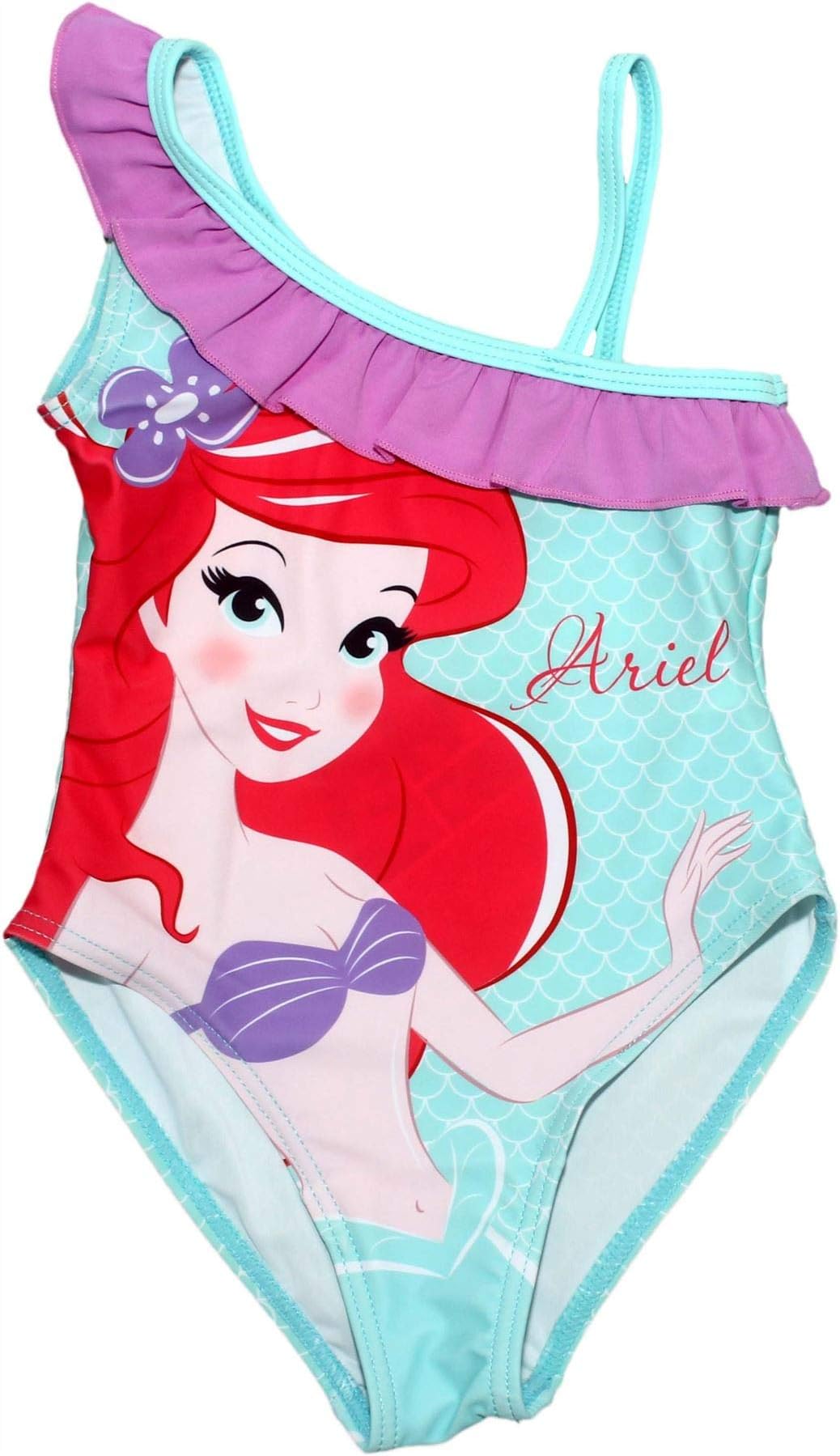 Disney The Little Mermaid Ariel Girls Childrens Swimming Suit Bikini