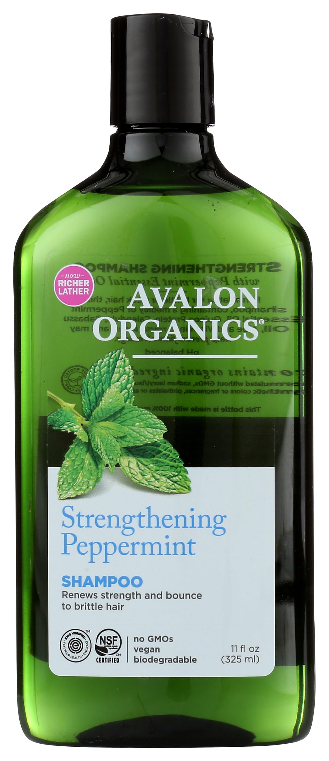 AVALON Peppermint Strengthening Shampoo 325ml (PACK OF 1)