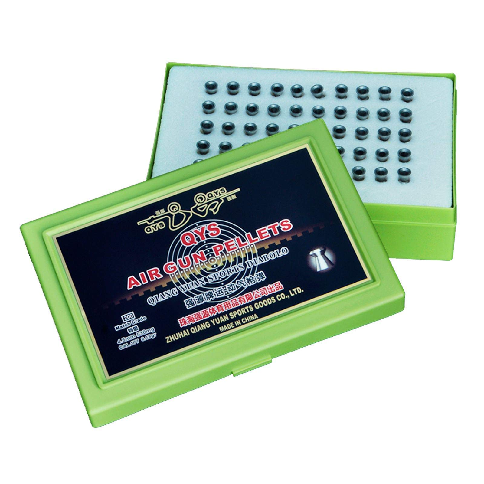 QYS Match Air Gun Pellet .177/4.50mm qty 200 L422