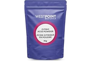 Westpoint Naturals, Pure Food Grade Citric Acid Powder, (2.2Lb) 1Kg