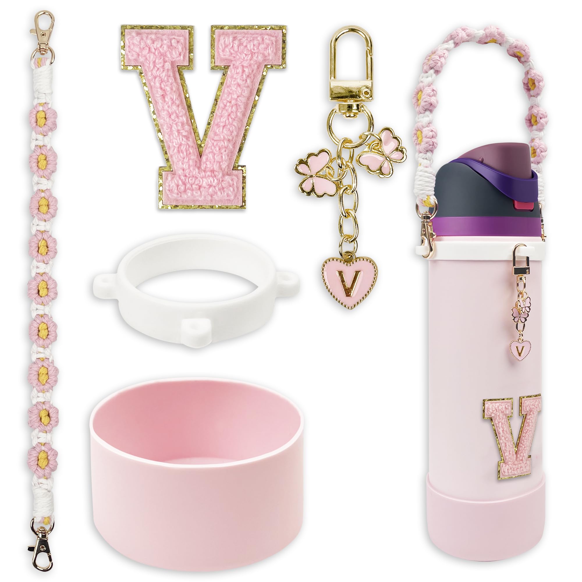 Silicone Boot Cute Monogram Set Compatible with