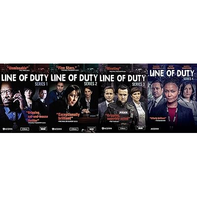 Line of Duty: Complete Series 1-4 DVD Box Set Jamaica Ubuy